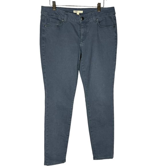 CAbi Pants - CAbi Grey Mid Rise Skinny 5 Pocket Pants 10